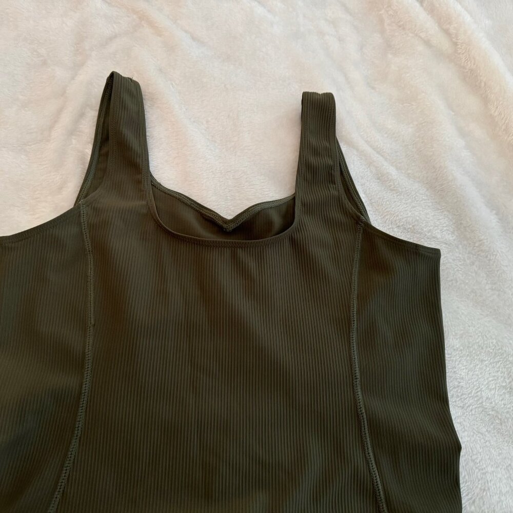 Maacie NWT Olive Green Jumpsuit/Romper Pregnancy Shapewear Size M - Picture 8 of 11